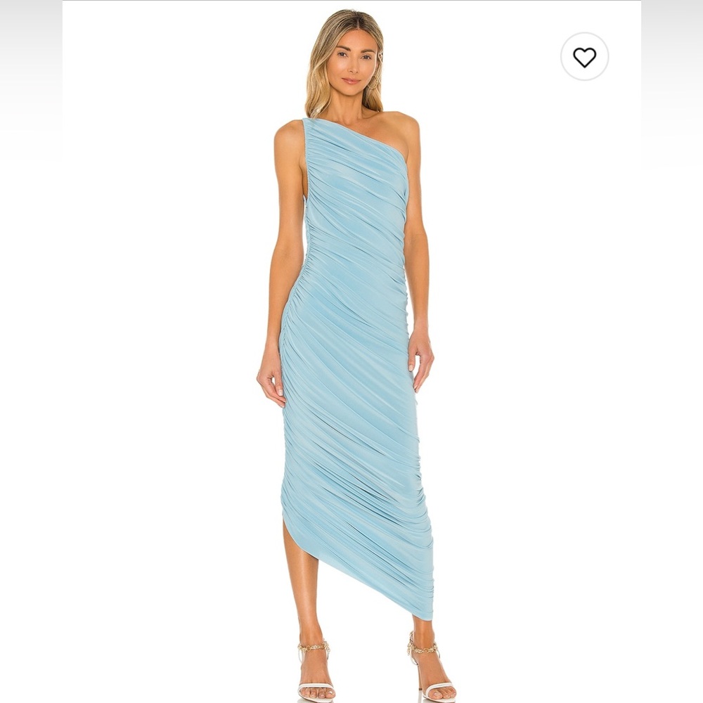 Norma Kamali - Diana Gown - Powder Blue